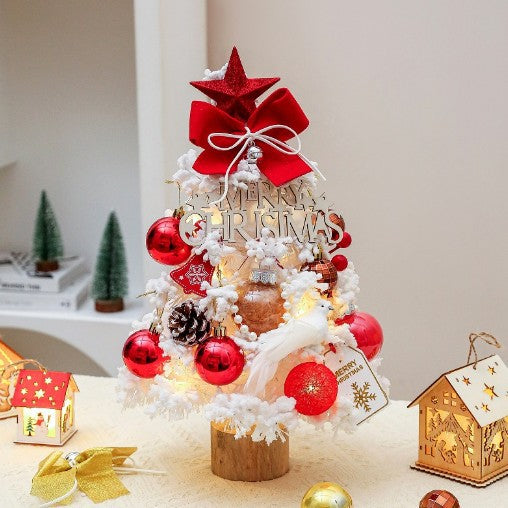 Mini-Weihnachtsbaum-Set mit Beleuchtung