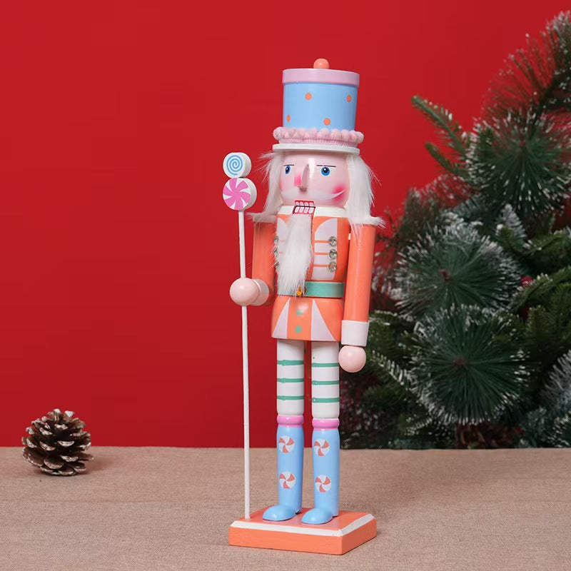 Nussknacker-Figur, 30 cm, dekorative Holzfigur