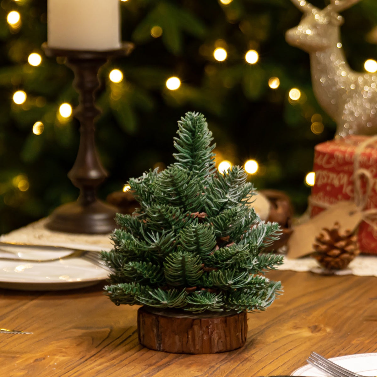 Mini-Weihnachtsbaum aus PE, 20/25 cm
