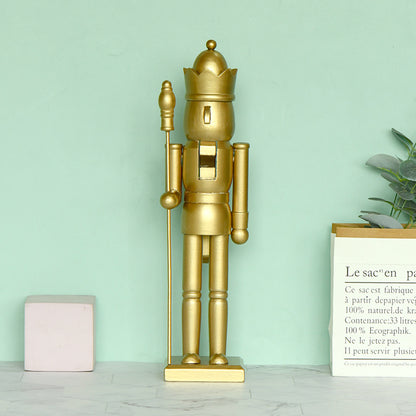 Nussknacker-König in Gold, 38 cm