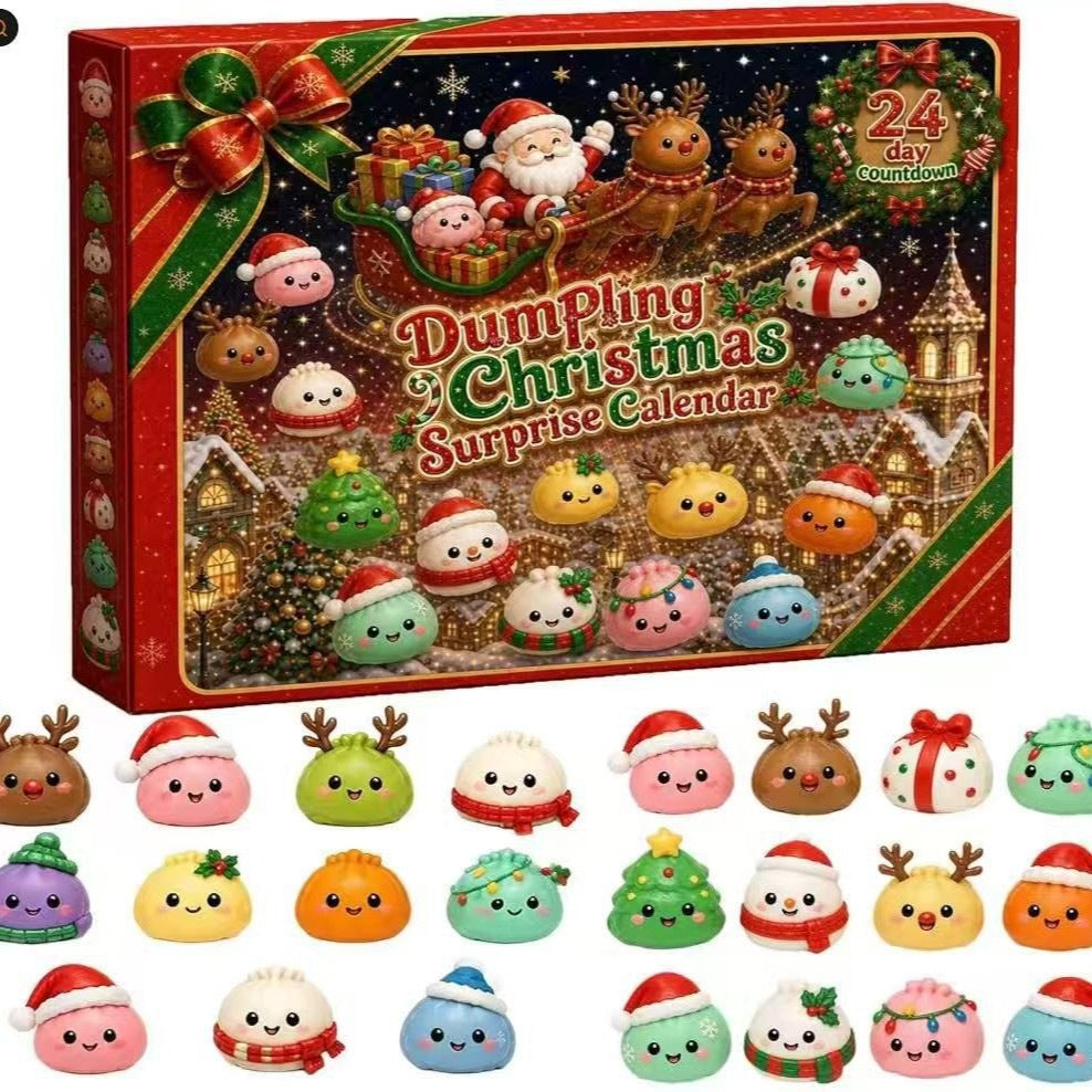 Weihnachts-Adventskalender mit 24 Überraschungsspielzeugen