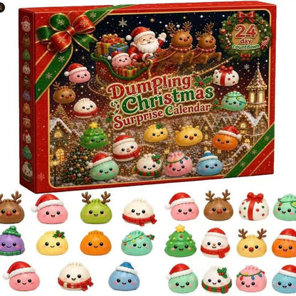 Weihnachts-Adventskalender mit 24 Überraschungsspielzeugen