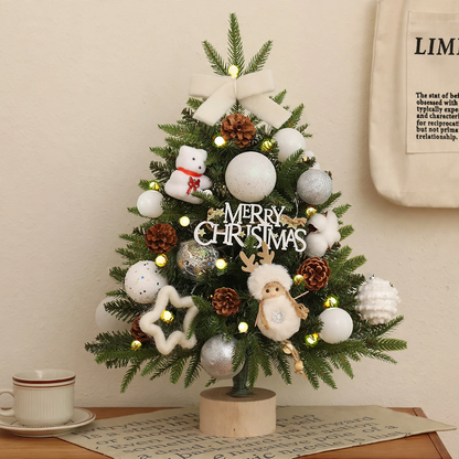 Künstlicher Mini-Weihnachtsbaum, 45-60 cm, PE-Mix
