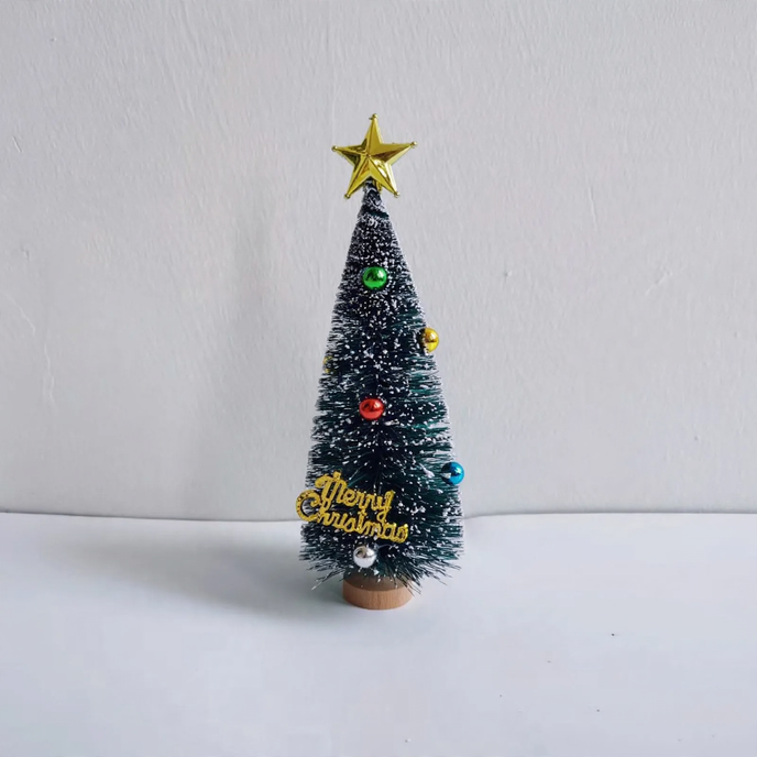 Mini-Weihnachtsbaum-Set mit Perlendekoration