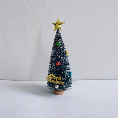 Mini-Weihnachtsbaum-Set mit Perlendekoration