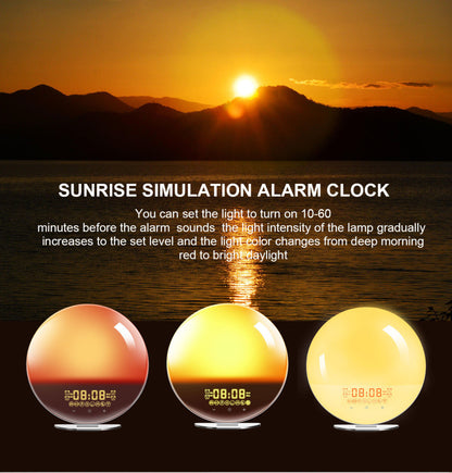 Intelligente WLAN-Weckleuchte mit Sonnenaufgangssimulation
