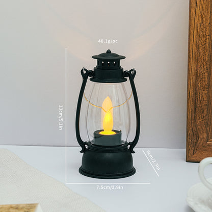 Dekorative LED-Laterne im Vintage-Stil