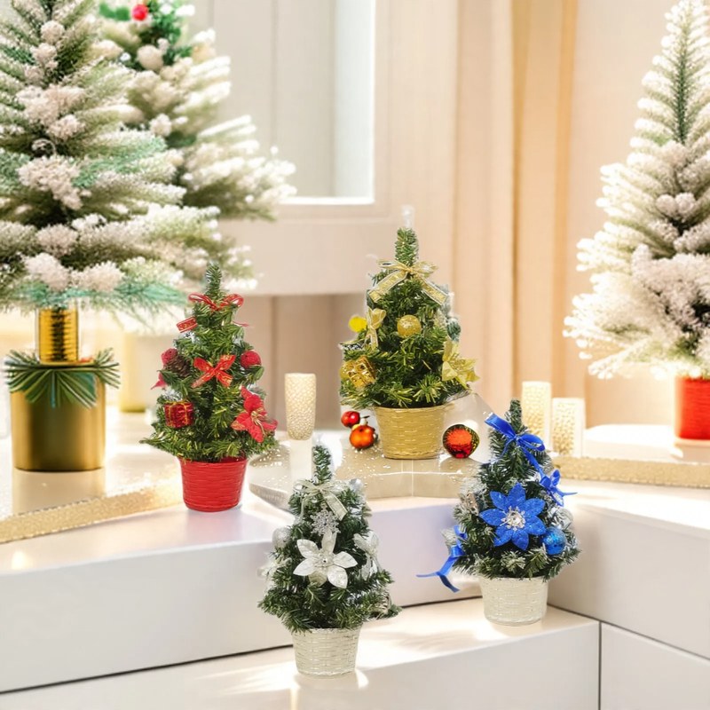 Mini-Weihnachtsbaum für den Schreibtisch, 20 cm