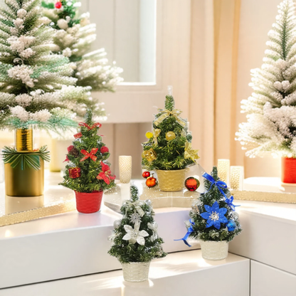 Mini-Weihnachtsbaum für den Schreibtisch, 20 cm