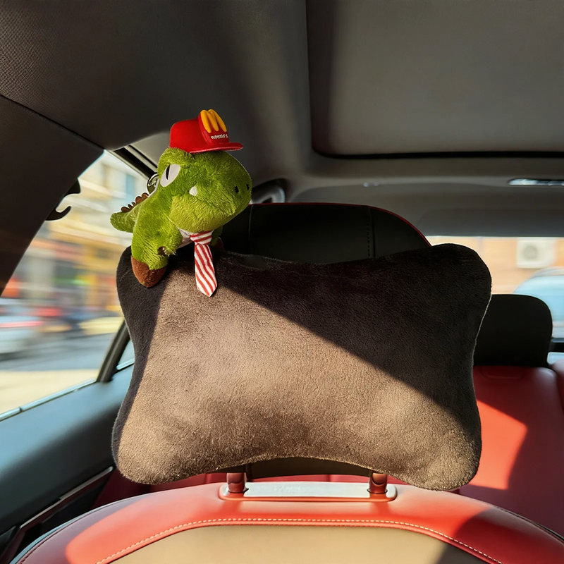 Autokopfstütze mit Dinosaurier-Design
