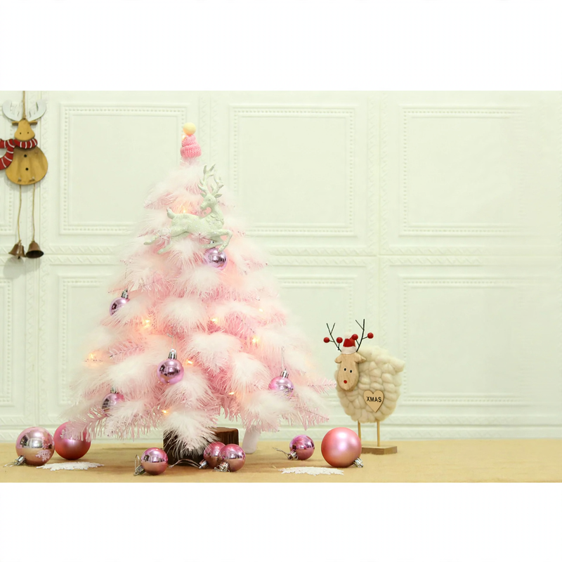 Mini-Weihnachtsbaum mit Dekoration, 45/60 cm, PVC