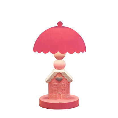 Märchen-Häuschen-Tischlampe, kreatives Design