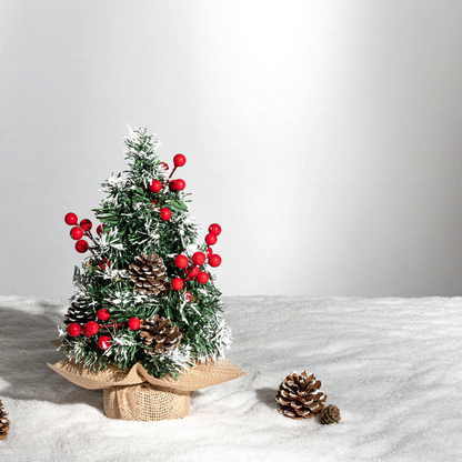 Mini-Weihnachtsbaum, PVC, Tischdekoration