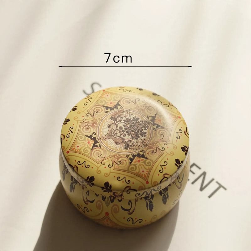 Drehbares Windlicht aus Eisen, 7,5 cm