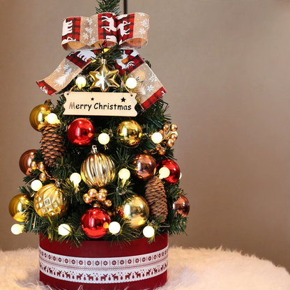 Dekorative Tisch-Weihnachtsbaum-Figur