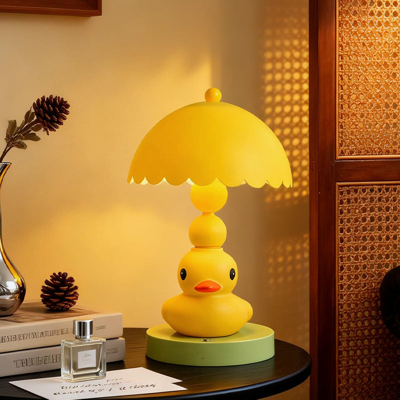 Ente-Tischlampe im modernen Design