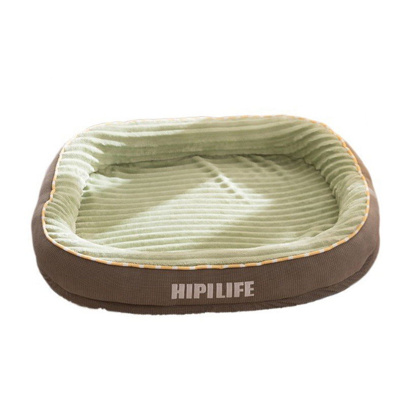 Hundebett, oval, Größen S–XXL, wärmend