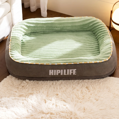 Hundebett, oval, Größen S–XXL, wärmend