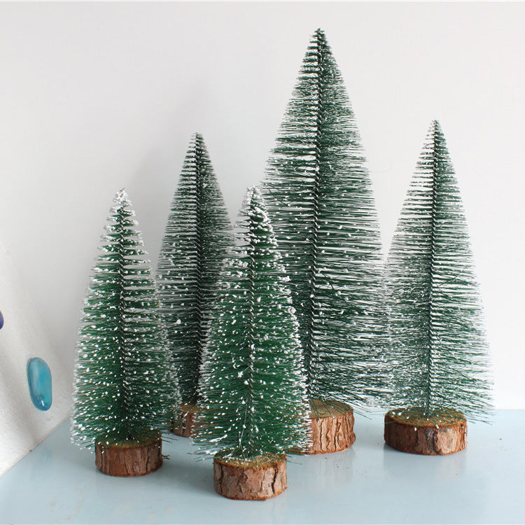 Mini-Weihnachtsbaum aus Kiefernnadeln, verschiedene Größen
