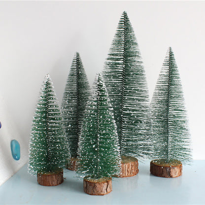 Mini-Weihnachtsbaum aus Kiefernnadeln, verschiedene Größen