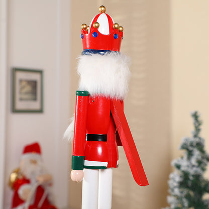 Große Nussknacker-Figur aus Holz, 52 cm