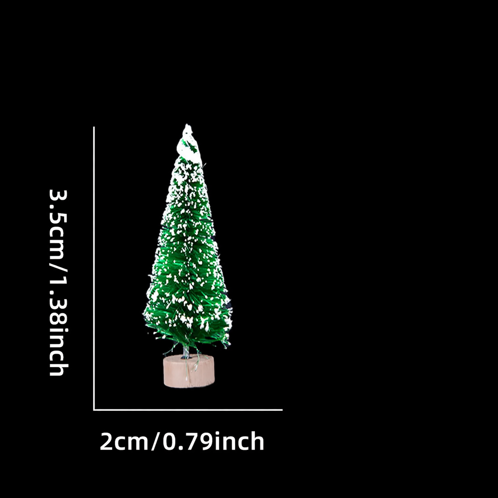 Mini-Weihnachtsbaum aus Sisal zur Tischdekoration