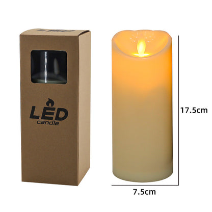 LED-Stumpenkerze mit Flackereffekt