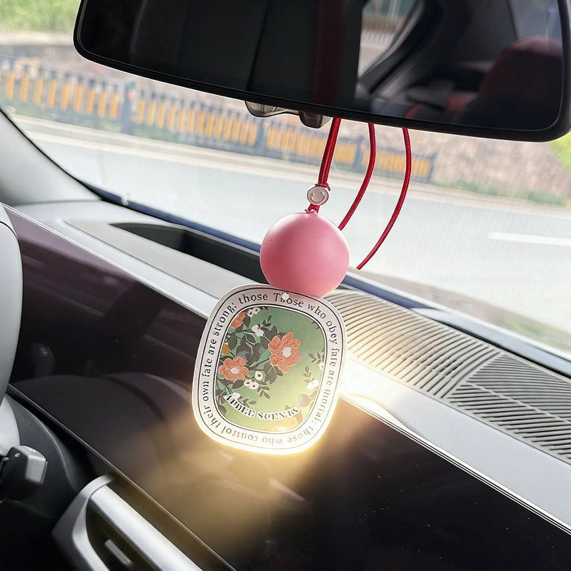 Auto-Duftanhänger, Kugel-Design, Macaron-Farben