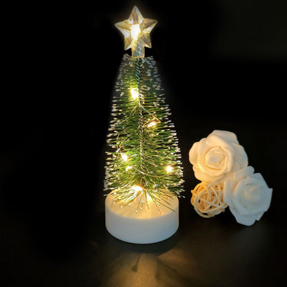 Mini-LED-Weihnachtsbaum-Tischdekoration