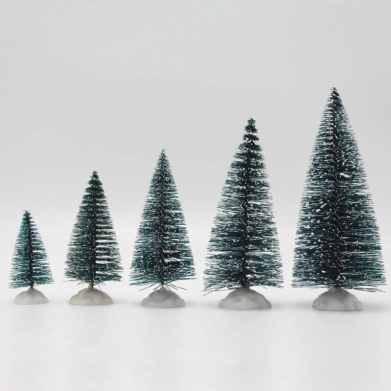 Mini-Weihnachtsbaum mit Schnee-Effekt für Tischdekoration