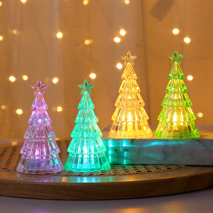 LED-Weihnachtsbaum-Nachtlicht, dekorative Tischleuchte