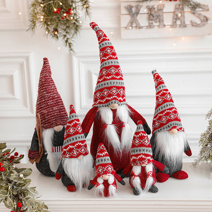 Weihnachts-Wichtel, Hängefigur aus Stoff