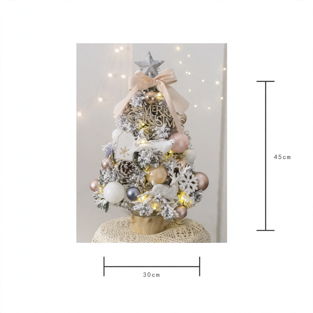 Mini-Weihnachtsbaum, 45 cm, mit Beleuchtung