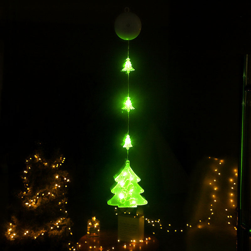 LED-Weihnachts-Sauglicht für Fenster