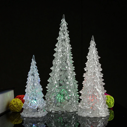 LED-Acryl-Weihnachtsbaum-Nachtlicht