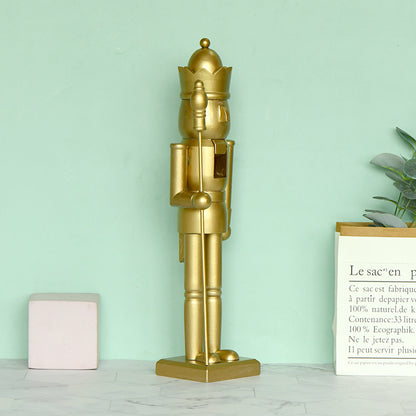Nussknacker-König in Gold, 38 cm