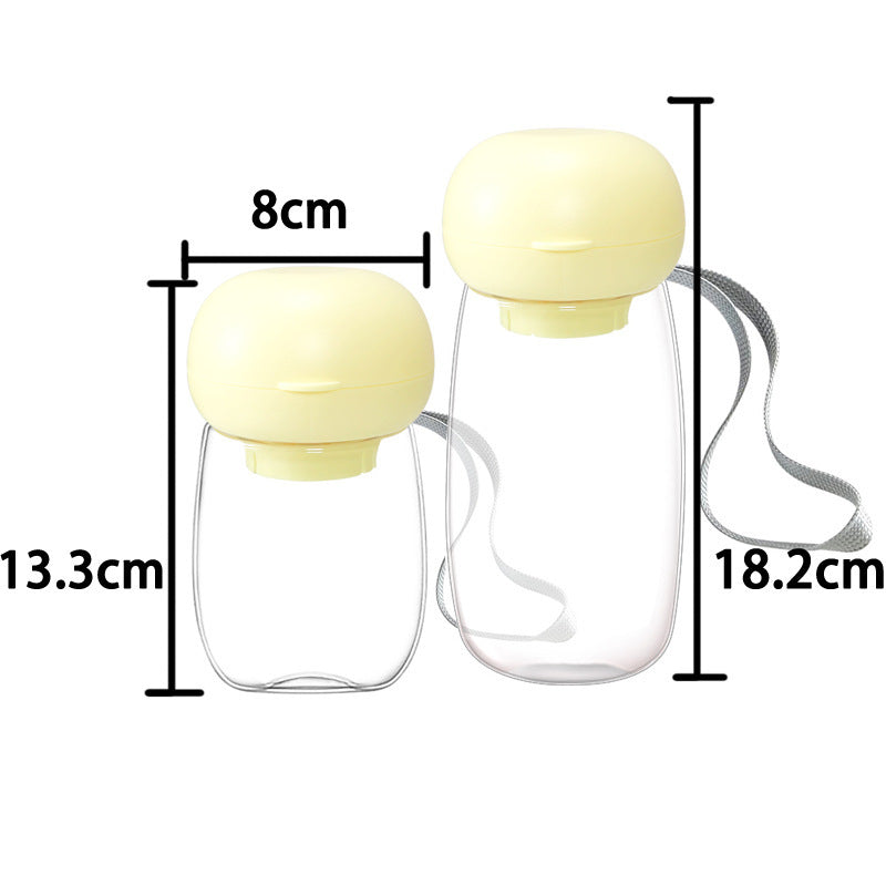 Tragbare Mini-Wassertasse für Haustiere, 300–550 ml