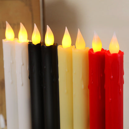 LED-Stumpenkerze mit Flackereffekt