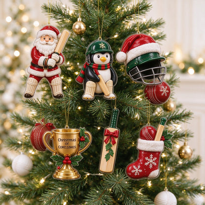 Sport-Adventskalender mit Acryl-Anhängern, 24 Tage