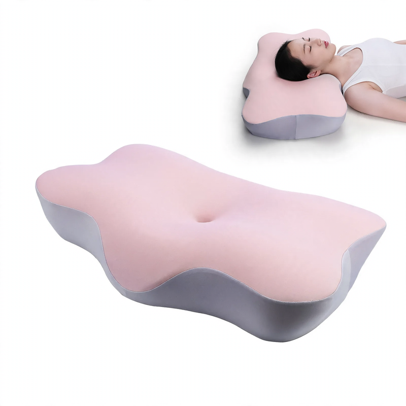 Ergonomisches Nackenkissen aus Gedächtnisschaum