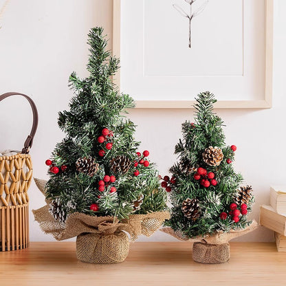 Mini-Weihnachtsbaum, PVC, Tischdekoration