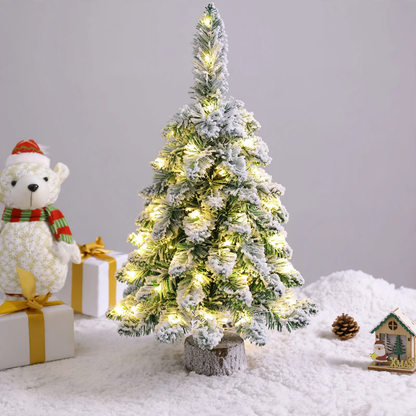 Mini-Weihnachtsbaum mit beflockten Zweigen, 45-75 cm