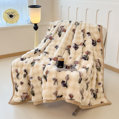 Flauschige Kuscheldecke, winterwarm, verschiedene Größen