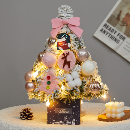 Mini-Weihnachtsbaum für den Tisch, 50 cm, inklusive Beleuchtung