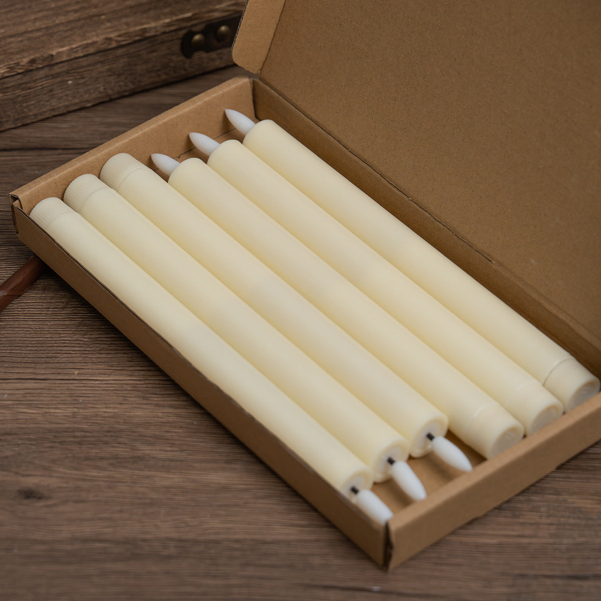 LED-Stabkerzen-Set mit Fernbedienung