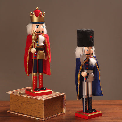 Nussknacker-Soldat, 38 cm, Holz, modern
