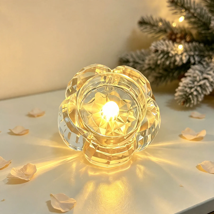 LED-Kristall-Kerzenlicht, verschiedene Formen
