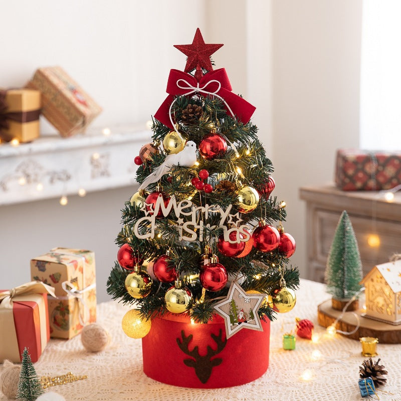 Mini-Weihnachtsbaum mit Beflockung, 45-60 cm