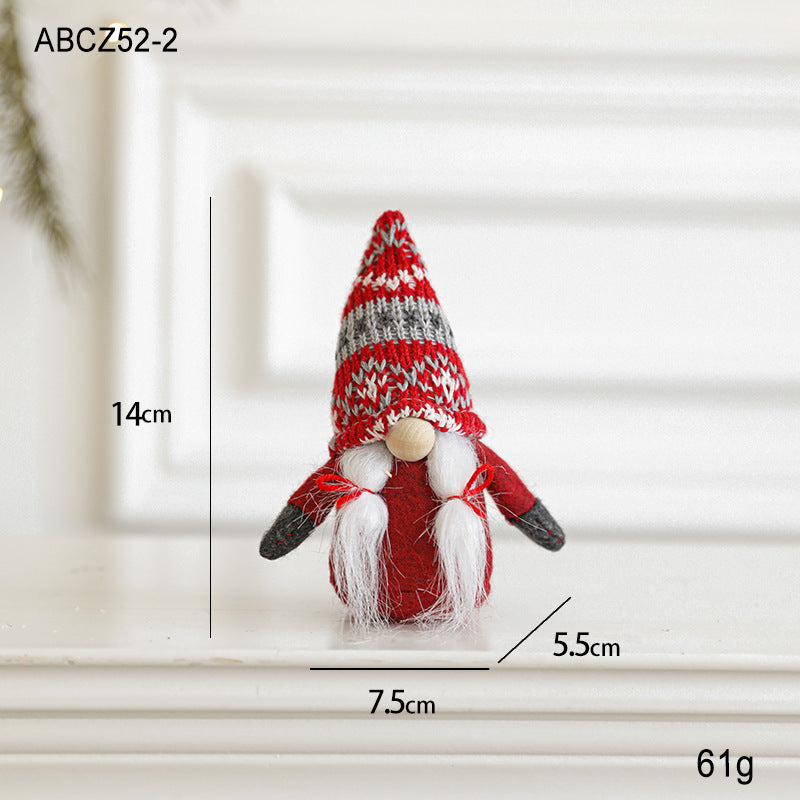 Weihnachts-Wichtel, Hängefigur aus Stoff