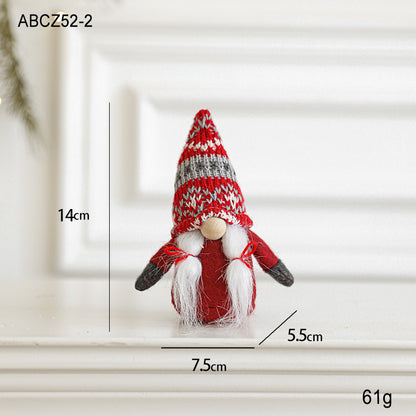 Weihnachts-Wichtel, Hängefigur aus Stoff